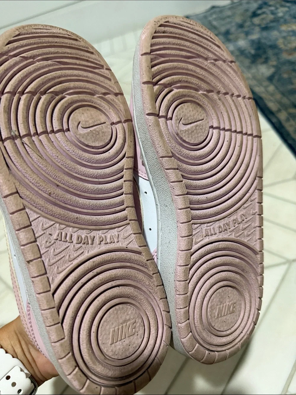 Nike pink sneakers